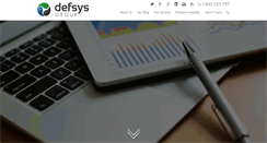 Desktop Screenshot of defsys.com.au